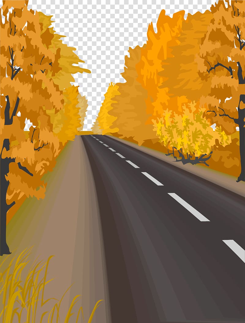 Road Euclidean , painted road transparent background PNG clipart