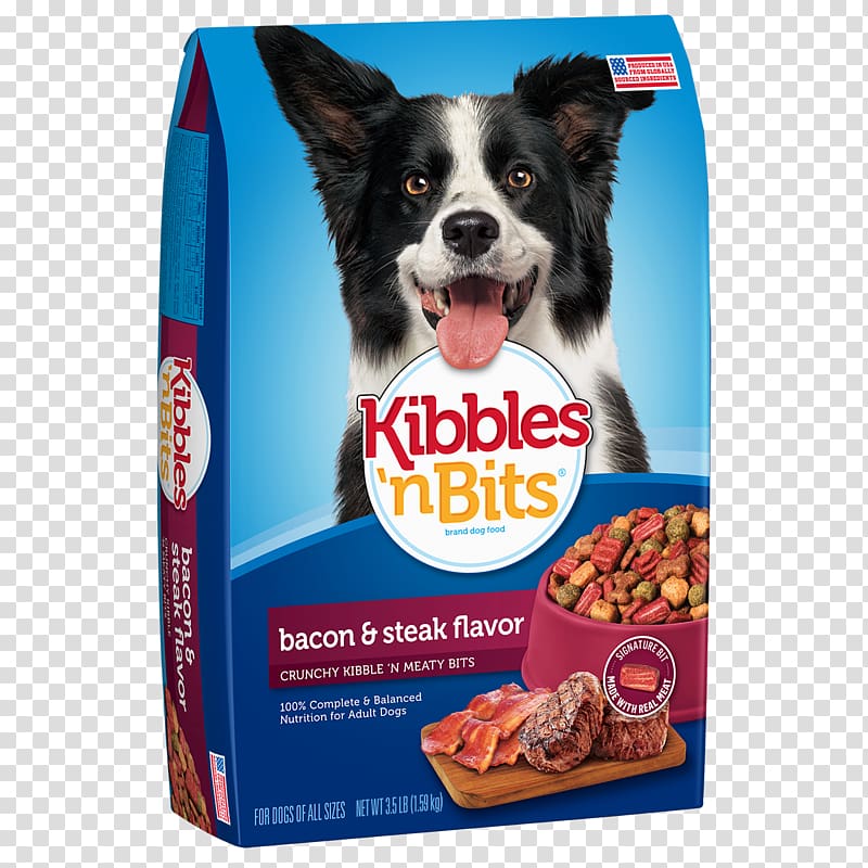 Dog Food Kibbles \'n Bits Gravy Train, Bacon bits transparent background PNG clipart