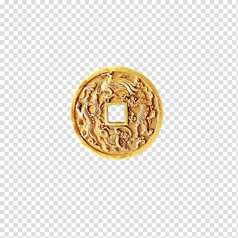 u53e4u9322u5e63 Cash u5143u5b9d, Round silver coin pattern transparent background PNG clipart