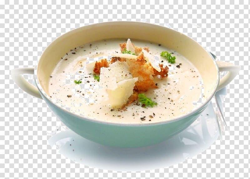 Leek soup Cheese soup Clam chowder Toast Vichyssoise, toast transparent background PNG clipart