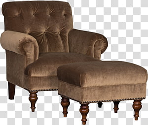 Club chair Foot Rests Furniture Couch, ottoman transparent background PNG clipart thumbnail