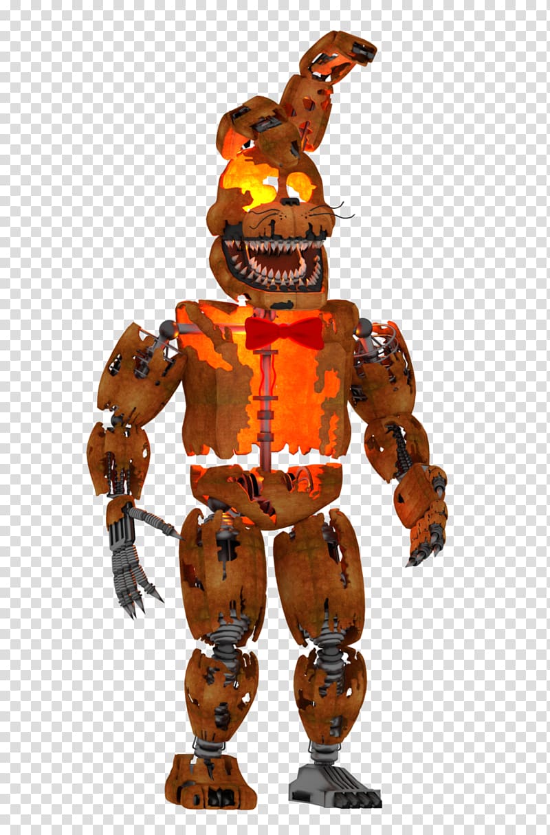 Five Nights at Freddy's 4 FNaF World Five Nights at Freddy's 2  Animatronics, Nightmare Foxy, food, carnivoran, rendering png