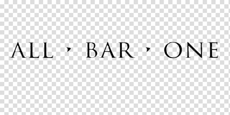 All Bar One illustration, All Bar One Logo transparent background PNG clipart