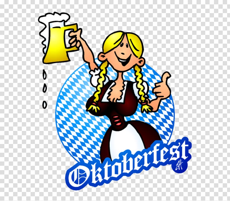 Oktoberfest T-shirt Dirndl Lederhosen Beer, Oktoberfest transparent background PNG clipart