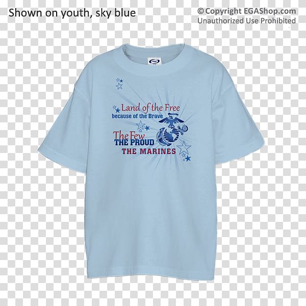 T-shirt Sleeve Font Product, land of the free because brave transparent background PNG clipart