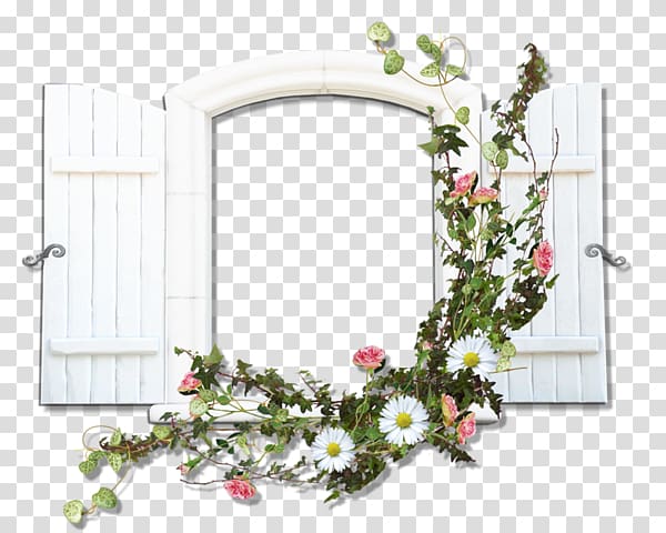 small fresh white decorative window plant transparent background PNG clipart