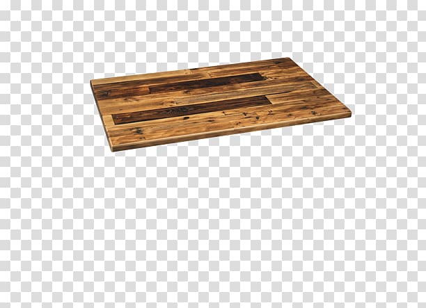 Table Standing desk Reclaimed lumber Wood stain, wood desk transparent background PNG clipart