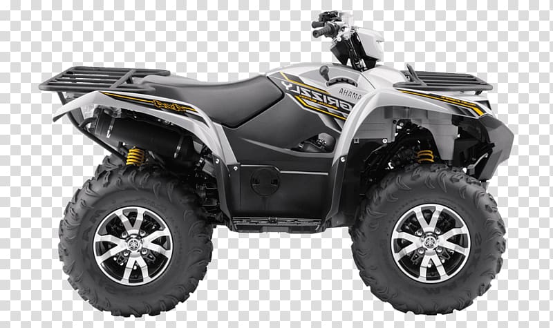 Yamaha Motor Company All-terrain vehicle Motorcycle Snowmobile Central Florida PowerSports, Yamaha Grizzly transparent background PNG clipart