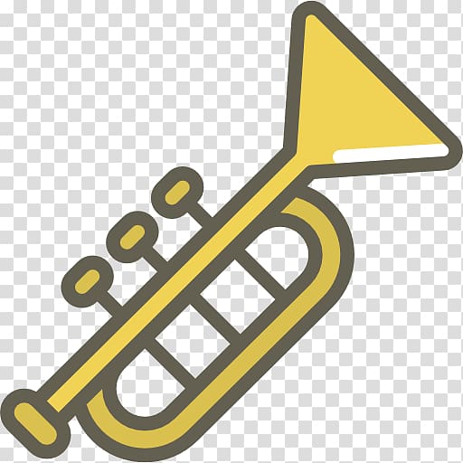 Computer Icons Trumpet Music, trumpet and saxophone transparent background PNG clipart