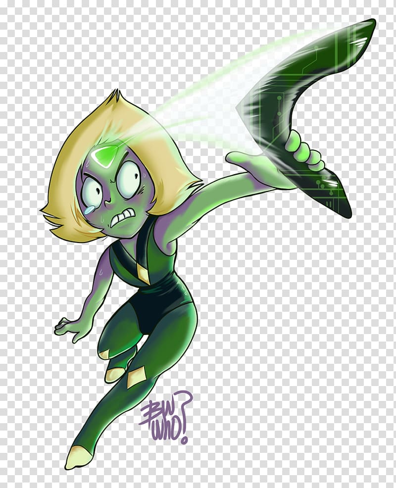 Peridot Boomerang Fan art Weapon, others transparent background PNG clipart