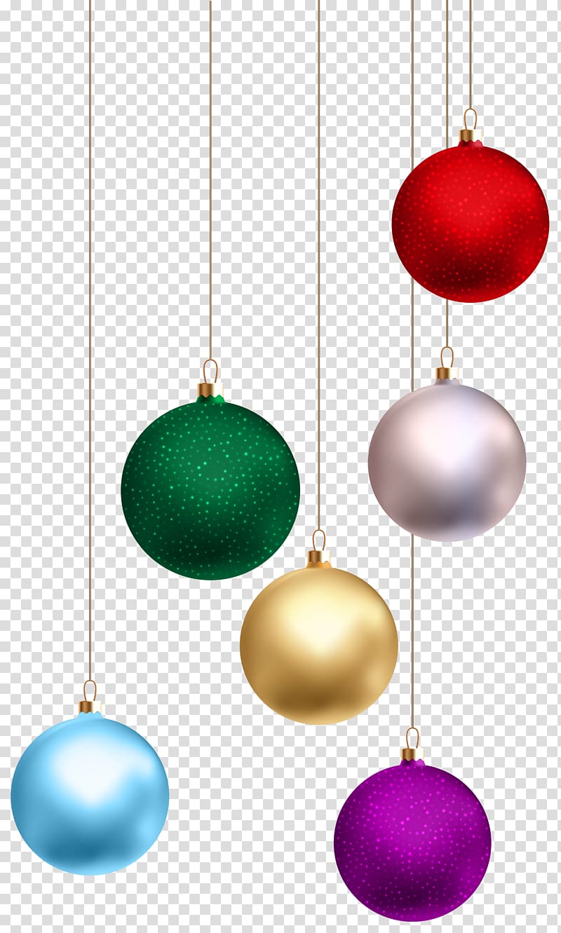 Christmas Ornaments Hanging Png