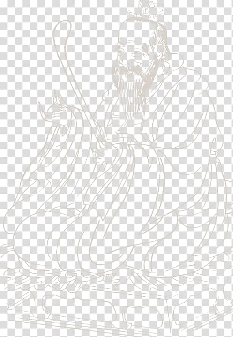 Sketch Figure drawing Illustration Visual arts, confucius temple transparent background PNG clipart