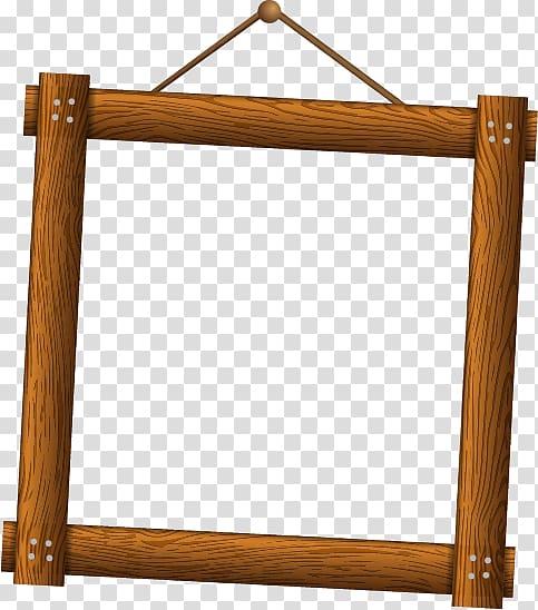 brown wooden frame , Preview, Wooden frames transparent background PNG clipart