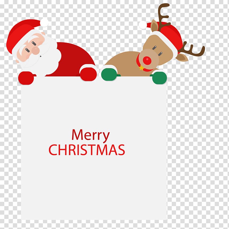 Rudolph Santa Claus Christmas music Child, Santa Claus and reindeer head tilt material transparent background PNG clipart