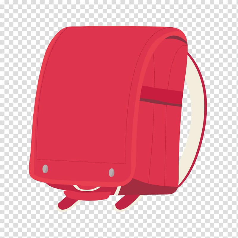 Red Black Product Pink Randoseru, red bag transparent background PNG clipart