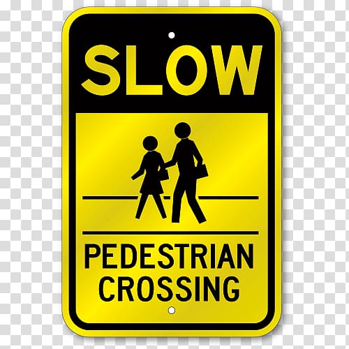 Pedestrian crossing Traffic sign Warning sign Road, road transparent background PNG clipart