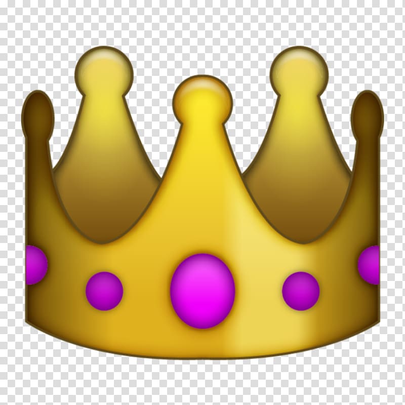 Emoji Sticker Crown Social media , Emoji transparent background PNG clipart