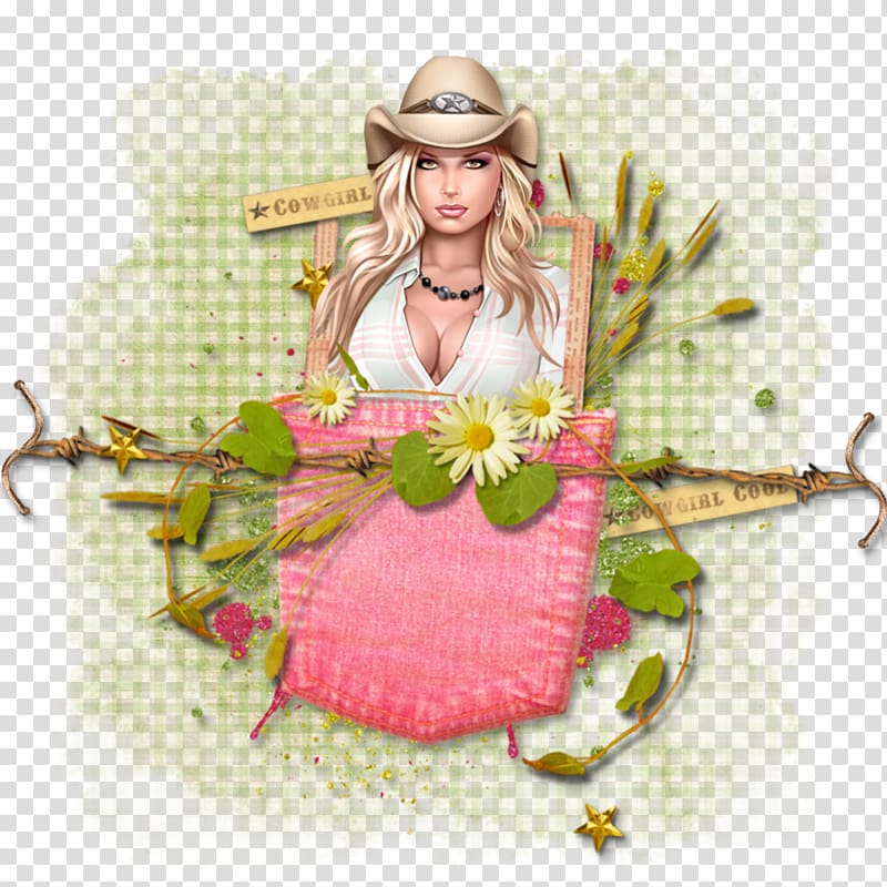 Cowboy Horse Woman on top, horse transparent background PNG clipart