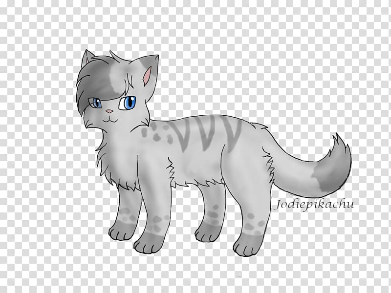 Kitten Warriors Cat Ashfur Silverstream, kitten transparent background PNG clipart