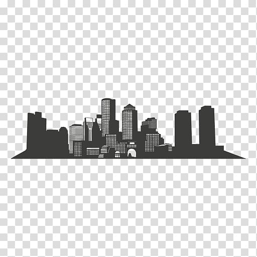 Boston Silhouette Skyline , city silhouette transparent background PNG clipart