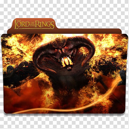 The Lord of the Rings Saruman Gandalf Sauron Balrog, lord of the rings transparent background PNG clipart