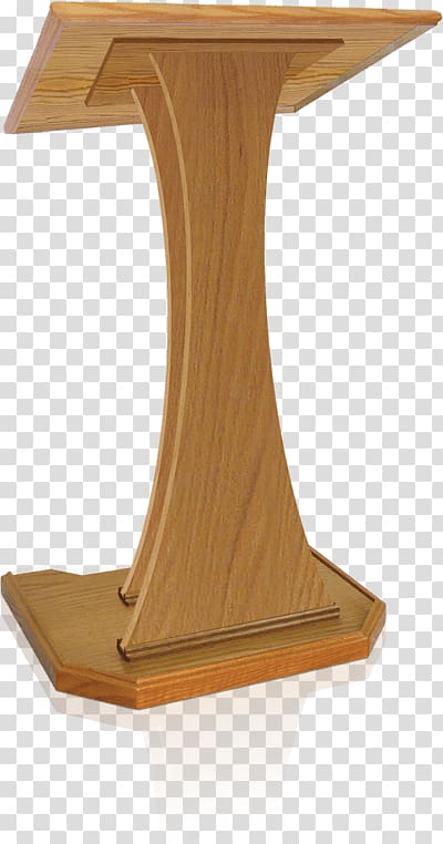 Pulpit Lectern Table Church Podium, wooden podium transparent background PNG clipart