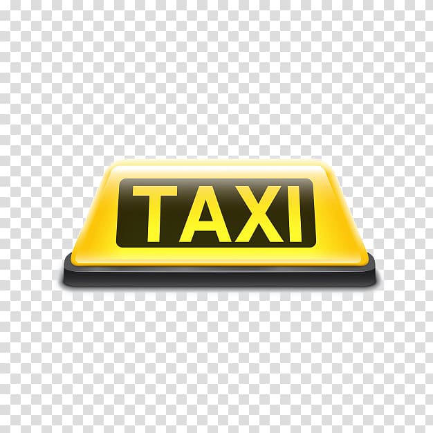 taxi sign transparent background PNG clipart