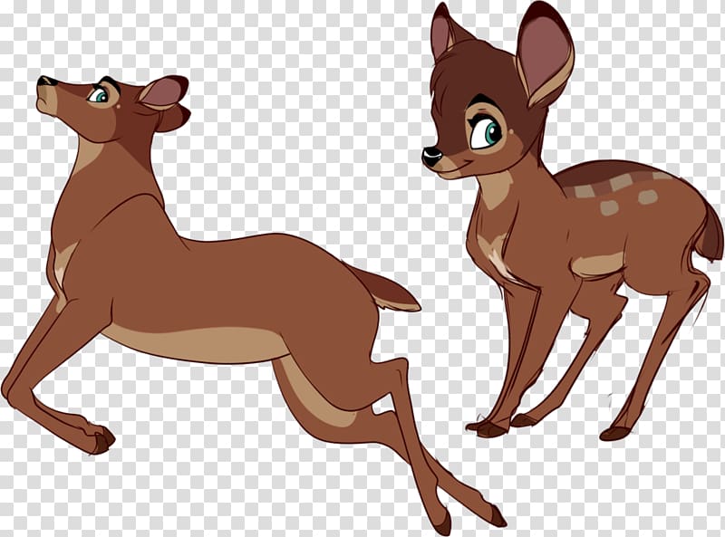 Red deer Bambi Deer forest, deer transparent background PNG clipart