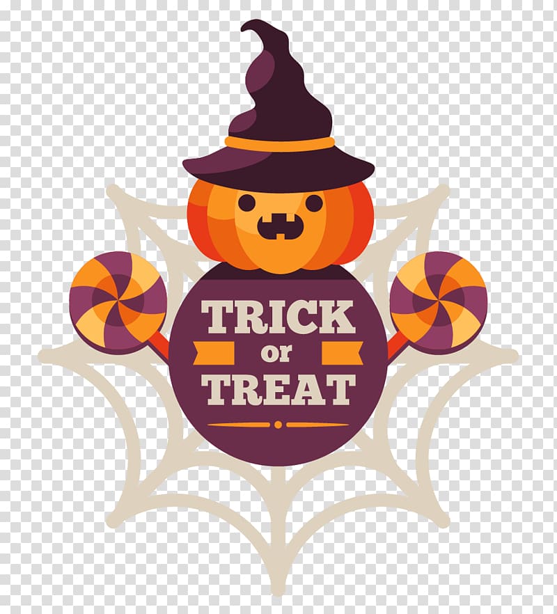 Halloween Pumpkin Illustration, Halloween holiday topic transparent background PNG clipart