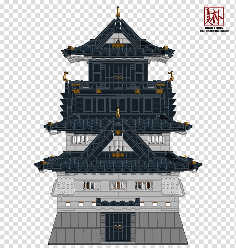 Osaka Castle Tenshukaku Building Keep, osaka castle transparent background PNG clipart