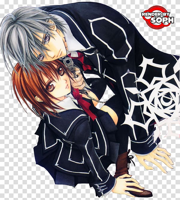 Zero Kiryu Yuki Cross Vampire Knight Anime, Vampire transparent background PNG clipart