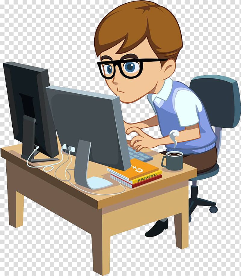 Programmer Computer programming , micro business poster transparent background PNG clipart