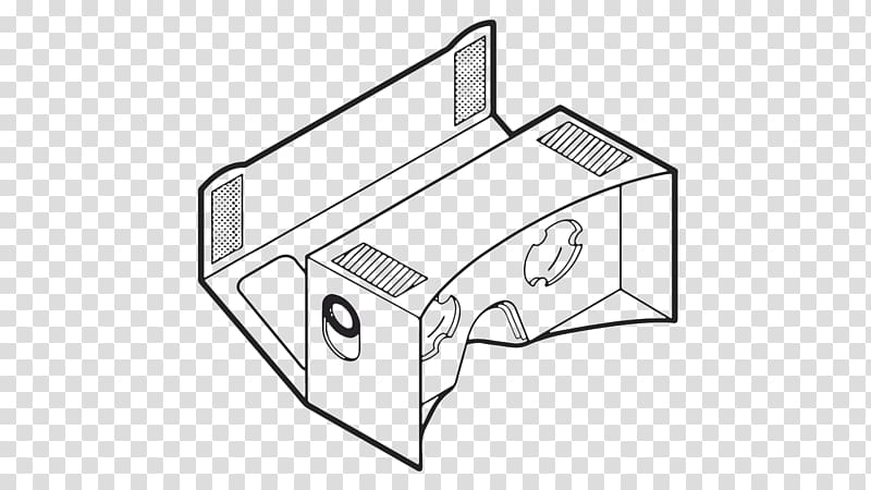 Google Cardboard Virtual reality Stereoscopy Immersion, cardboard texture transparent background PNG clipart