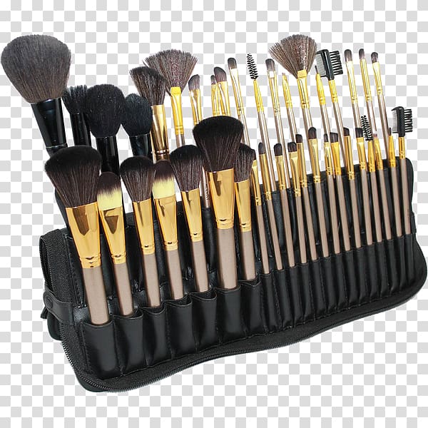 Makeup brush Artist Cosmetics Easel, Painting Easel transparent background PNG clipart