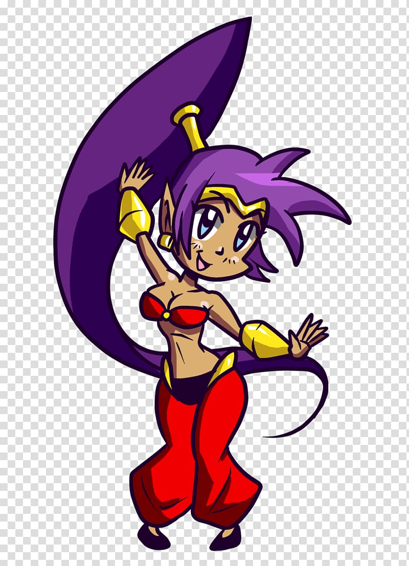 Shantae Thing Two Vertebrate Legendary creature, Shantae transparent background PNG clipart