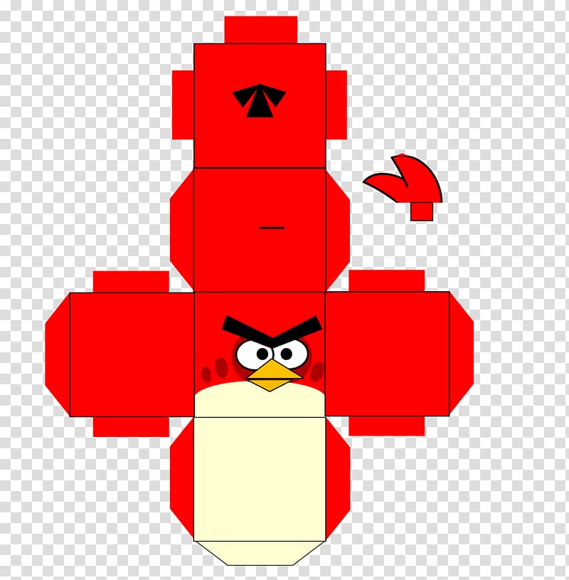 Angry Birds Star Wars Paper model Paper craft, paper craft transparent background PNG clipart