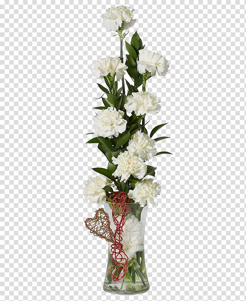 Flower bouquet Tulip, Creative wedding white floral material transparent background PNG clipart