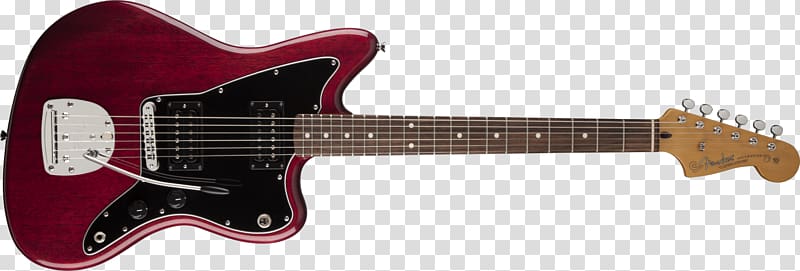 Acoustic-electric guitar Acoustic guitar Bass guitar Fender Jazzmaster, electric guitar transparent background PNG clipart