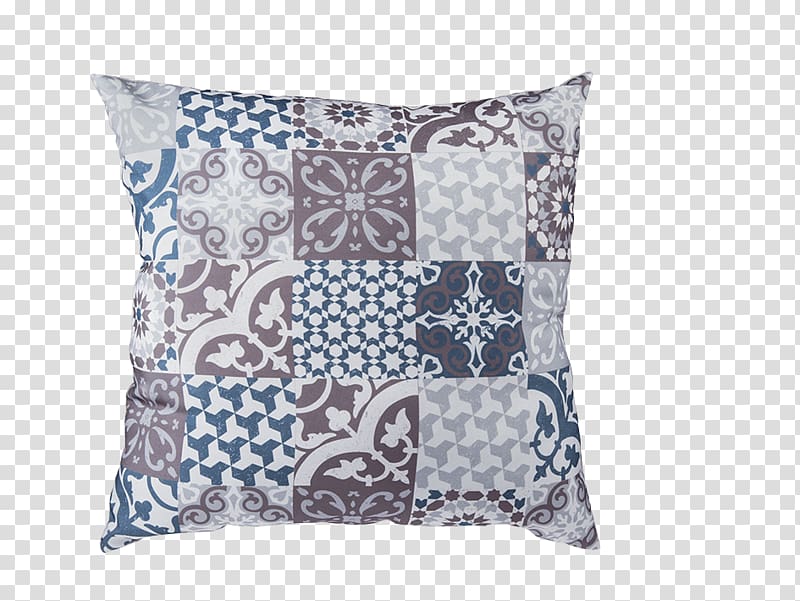 Throw Pillows Cushion Blue Couch, home decoration materials transparent background PNG clipart