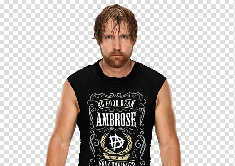 Dean Ambrose WWE Intercontinental Championship WWE United States Championship T-shirt WWE SmackDown, seth rollins transparent background PNG clipart