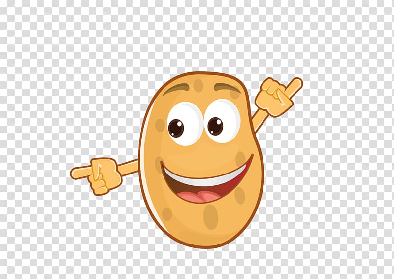 Baked potato Batata vada Dum Aloo Aloo chaat, Cartoon character transparent background PNG clipart