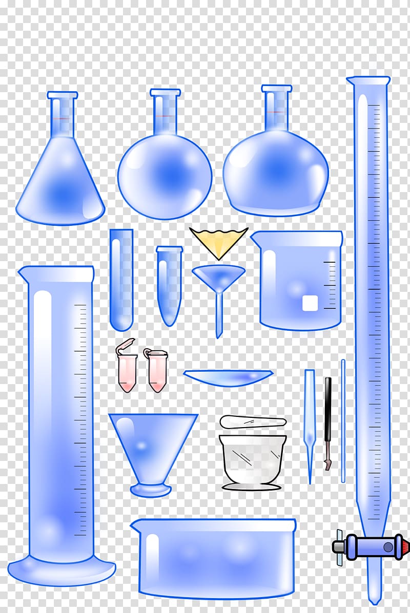 Laboratory glassware Chemistry, chemistry transparent background PNG clipart
