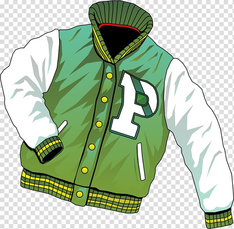 Jacket Coat Free content Letterman , Clothes transparent background PNG clipart