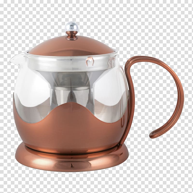 Teapot Coffee French Presses Glass, high teapot transparent background PNG clipart