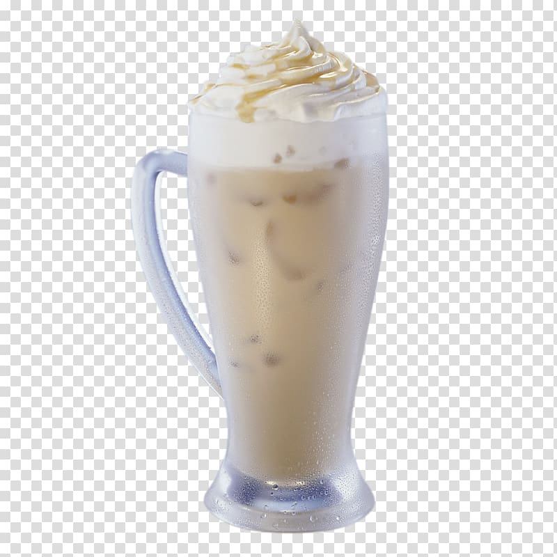 Ice cream Milkshake Latte Frappxe9 coffee Iced coffee, Cream cheese transparent background PNG clipart