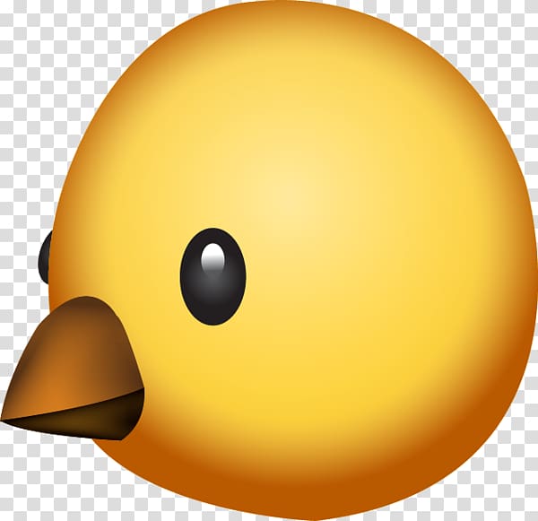 Emoji Duck with not bulletproof WhatsApp Computer Icons Emoticon, chick transparent background PNG clipart