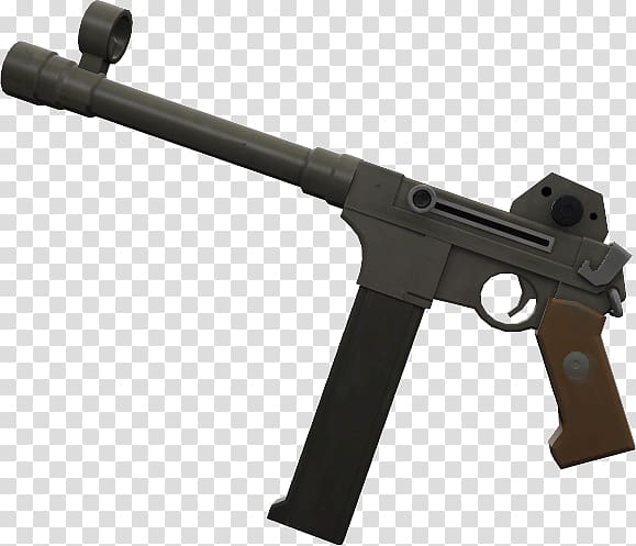 Team Fortress 2 Sniper rifle Weapon Submachine gun, weapon transparent background PNG clipart