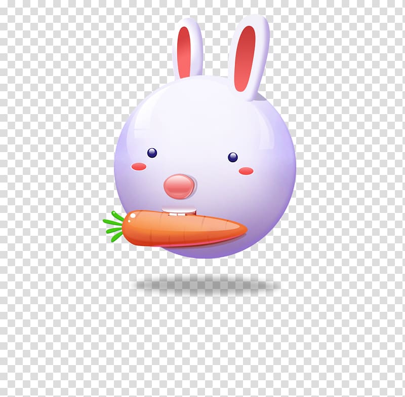 White Rabbit Easter Bunny Icon, White Rabbit APP transparent background PNG clipart