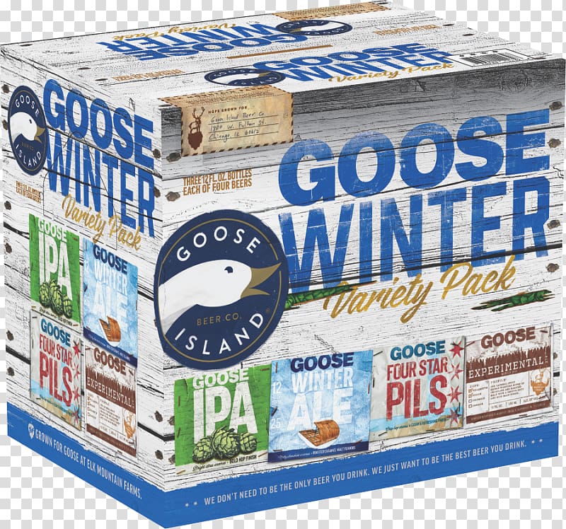 Goose Island Brewery Goose Island Beer Company Fluid ounce, beer transparent background PNG clipart
