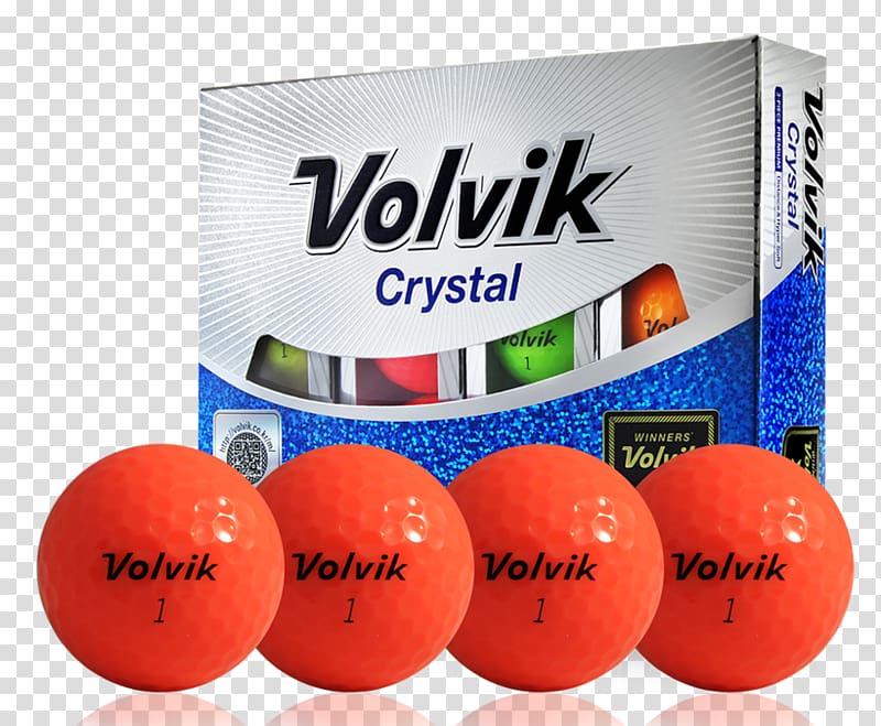 Golf Balls Volvik Crystal Golf equipment, Golf transparent background PNG clipart